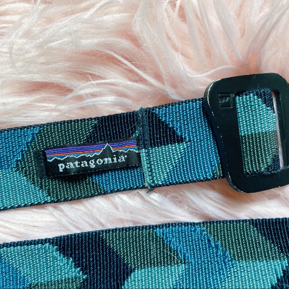 Vintage Patagonia Women’s Belt S/M Blue Hiker Outdoorsy